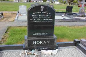 Horan Thomas Francis Creggane and Dublin